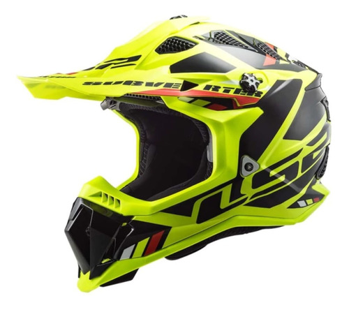 Casco Integral 700 Subverter Stomp Hv Yellow Black 