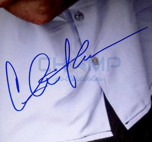 Poster Autografiado Charlie Sheen Two And A Half Men Harper (Usado)