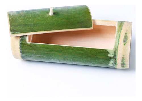Tubo De Bambú Para Arroz Cocido Al Vapor Con Abertura En Arc