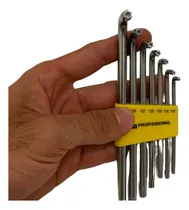 Comprar Jogo Kit De Chave Torx Tipo L 7 Peças Com Furo Profissional