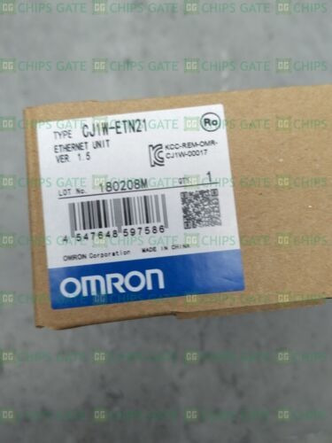 1pcs New Omron Cj1w-etn21 Cj1wetn21 Ethernet Unit Progra Ttw