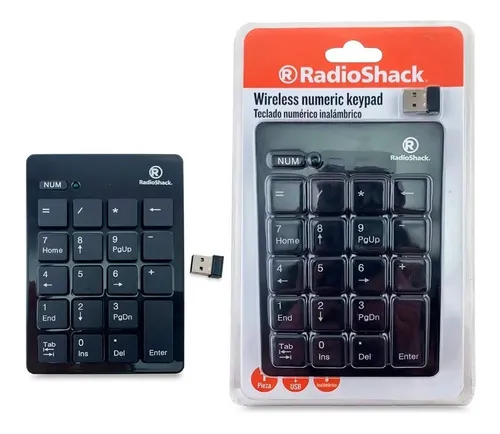 Teclado inalambrico online radioshack