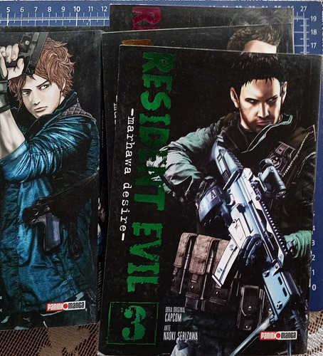 Resident Evil Manga Marhawa Desire 5 Tomos Edicion Panini