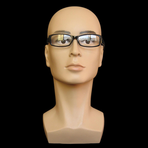 Cabeza De Maniquí Modelo Para Exposición De Pelucas /