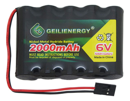Geilienergy - Bateria Nimh De Alta Capacidad De 2000 Mah Par