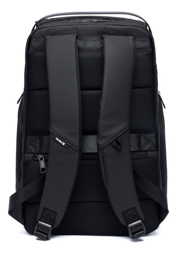 Mochila Executiva Hurley Trabalho Moderna Resistente Cor Preto Desenho Do Tecido Liso
