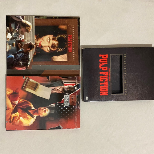 Dvd2 Pulp Fiction Collectors Edition Material Extra Impecab (Usado)