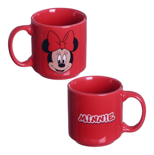 Mini Caneca Minnie Mouse Empilhável 100ml Oficial Disney