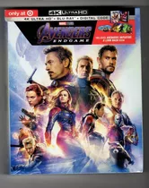 Comprar 4k Ultra Hd + Blu-ray Avengers Endgame / Target Digipack