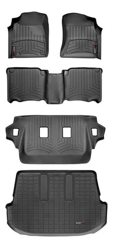 Alfombra Weathertech Fortuner 2007-2019 Set Completo