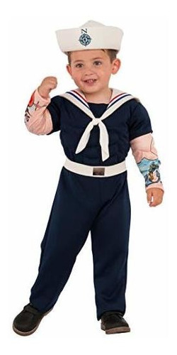 Traje De Rubies Traje De Marinero De Childs Muscle Man Mediu