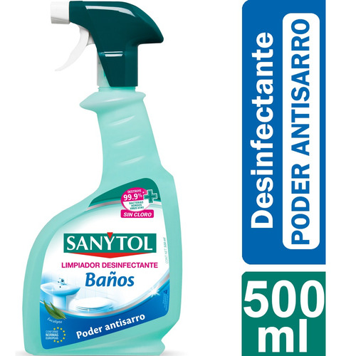 Sanytol Limpiador Desinfectante Baños Poder Antisarro 500ml