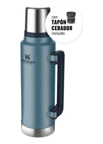 Imagen 1 de 1 de Termo Stanley 1.4 Litros Con Manija Color Azul Lake