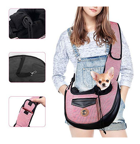 Homechi Pet Sling, Small Pets Puppy Dog Cat Sling Bolsa De T