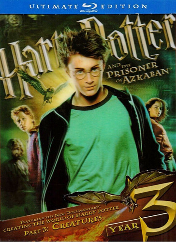 Harry Potter Año 3 Prisoner Azkaban Ultimate Edition Blu-ray