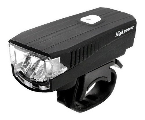 Luz Led Reflector Recargable Pito Portatil Bicicleta Cicla