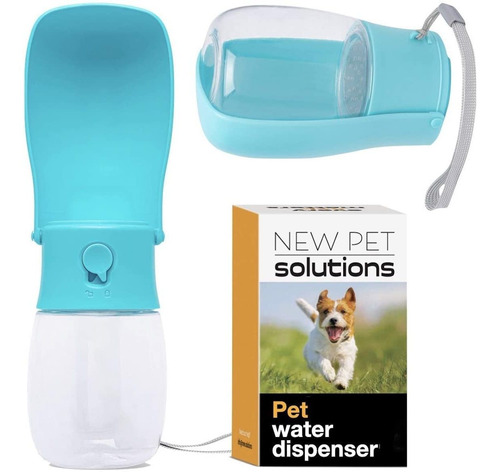 Bebedero Para Perro New Pet Solutions  De Agua Plegab Fr26b 