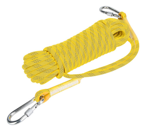 Cuerda Amarilla Para Escalada En Roca, Enchufe Británico, 10