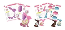 Comprar Kit 2 Moldes Conejo Porta Huevo Grande Y Chico Pascua Parpen