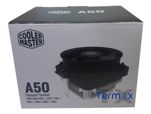 Imagem 7 de 10 de Air Cooler Cpu Cooler Master A50 P/ Amd Am4 Am3 Am2 Fm2 Fm1