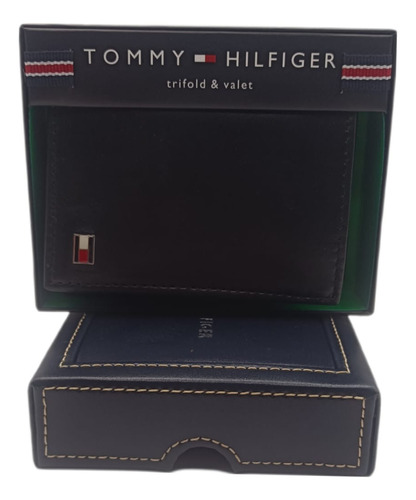 Billetera Tommy Hilfiger Piel, Rfid.cartera Original