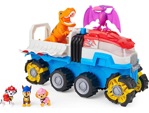 Paw Patrol, Patroller Motorized Vehicle Con 3 Figuras De Acc