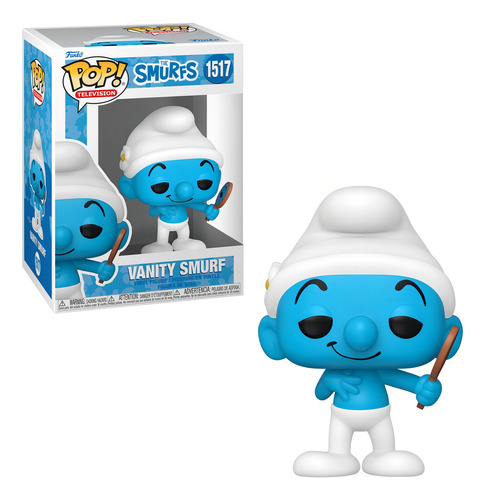 Pitufo Vanidoso Funko Pop Vanity Smurf 1517 Los Pitufos