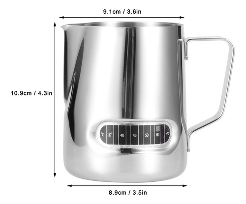 Jarra De Café De Acero Inoxidable Latte Art Para Hacer Espum
