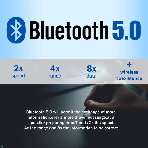Imagem 6 de 6 de Adaptador Usb Bluetooth 5.0 Real Para Pc Notebook