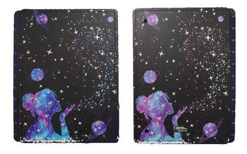 Capa E Contracapa Cad Inteligente Médio Poeira Das Estrelas