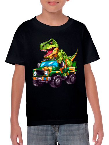 Remera Camiseta Dinosaurios Jurassic Word En Varios Colores