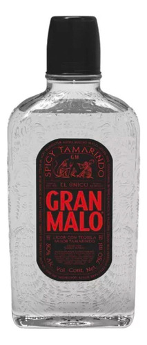 Paquete De 3 Licor De Tequila Gran Malo Spicy Maloween 750 M