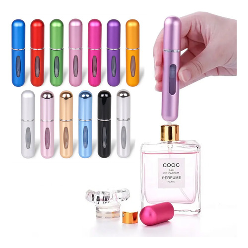 Atomizador Mini Botella Recargable Perfume Spray 