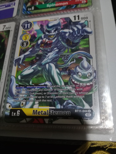 Metaletemon - Dimensional Phase (bt11) Carta Tcg Digimon