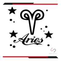 Comprar Calca Sticker Signo Aries Para Carro O Camioneta 10x10cm 1pz