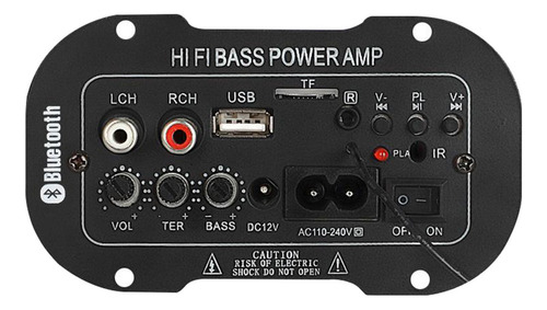 5 Pulgadas 220v Bluetooth 2,1 Amplificador De Potencia Audio