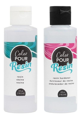 Resina Y Endurecedor Color Pour 4oz