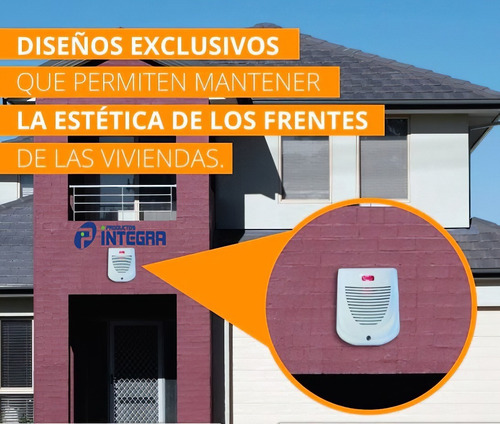 Sirena Magnetodinamica Exterior Alonso Mp150 Alarma Flash 3