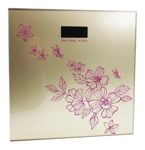Imagen 2 de 2 de Balanza Pesa Digital Baño Vidrio Templado 180 Kg Diseño
