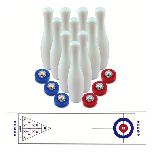 O Set De Juego De Mesa De Bolos