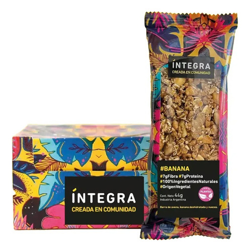 Barritas Íntegra 40g 10u Avena Y Banana