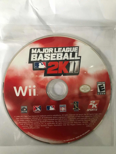 Mlb2k11 Nintendo Wii