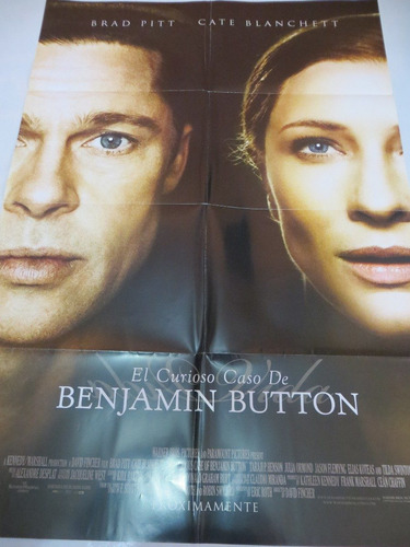 Poster De Cine   El Curioso Caso De Benjamin Button