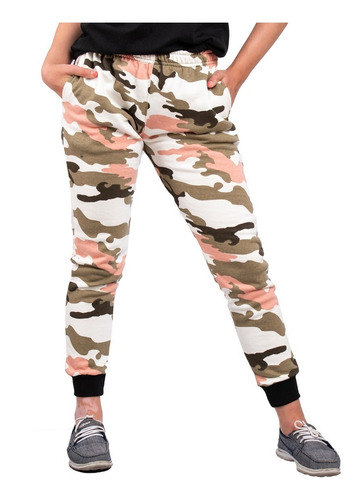 Imagen 6 de 10 de Pantalon Jooging Mujer Jogger Pants Gimnasia Moda A66