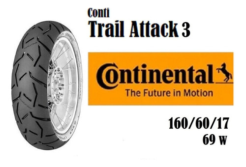 Continental Trail Attack3 160/60/17 69w