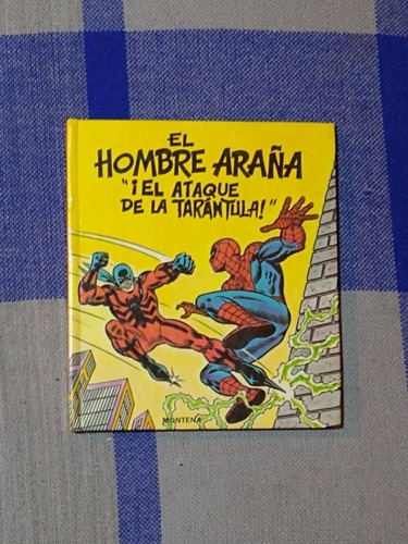 El Hombre Araña El Ataque De La Tarantula Libro Diorama 1982