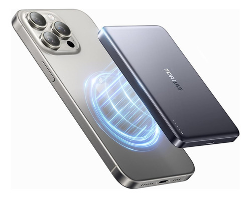 Cargador Portatil Inalambrico Magnetico 10 000 Mah