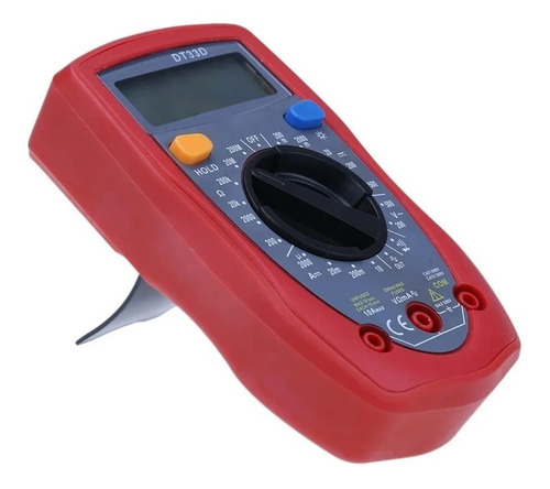 Imagen 3 de 5 de Multimetro Digital Dt33 Series Tester Voltímetro Medidor