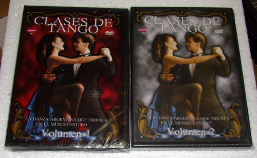 Clases De Tango Vol 1 Y 2 Dvd Sellado /  Kktus