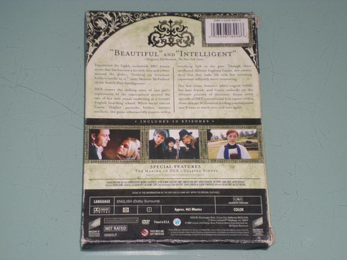 Hex - Serie Temporada 1 - Importada -3 Dvd's 10 Capitulos (Usado)